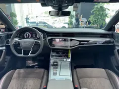 2022 Audi A7L 45 TFSI quattro S-line, чёрный — фото 6