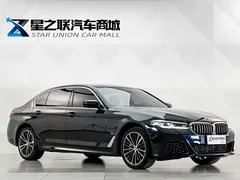 2023 BMW 5 Series 530Li Leading M Sport Package, чёрный — фото 5