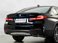 2023 BMW 5 Series 530Li Leading M Sport Package, чёрный — фото 7