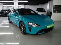 2024 Xiaomi SU7 RWD Long Range Smart Driving, синий — фото 4