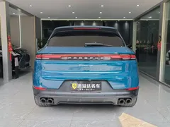 2024 Porsche Cayenne 3.0T, синий — фото 24