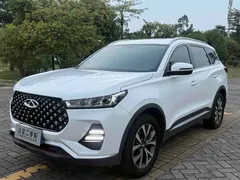 2020 Chery Tiggo 7 1.5T CVT, белый — фото 1