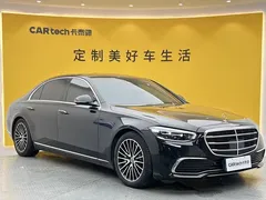 2023 Mercedes-Benz S-Class S 400 L Business, чёрный — фото 2