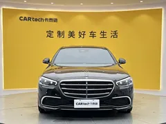 2023 Mercedes-Benz S-Class S 400 L Business, чёрный — фото 3