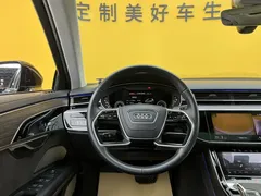 2021 Audi A8L 55 TFSI quattro Premium, чёрный — фото 30