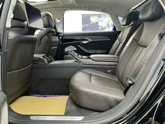 2021 Audi A8L 55 TFSI quattro Premium, чёрный — фото 31