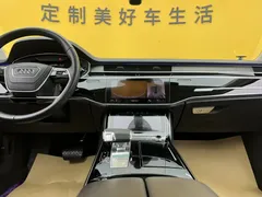 2021 Audi A8L 55 TFSI quattro Premium, чёрный — фото 42