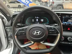 2023 Hyundai Elantra 1.5L CVT GLX Elite, белый — фото 10
