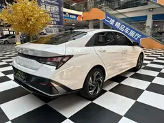 2023 Hyundai Elantra 1.5L CVT GLX Elite, белый — фото 16