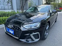 2021 Audi A4L 40 TFSI, чёрный — фото 1