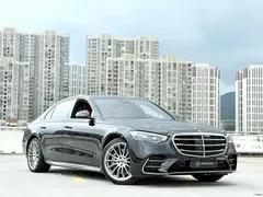 2022 Mercedes-Benz S-Class S 450 L 4MATIC, чёрный — фото 4