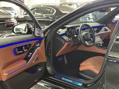 2022 Mercedes-Benz S-Class S 450 L 4MATIC, чёрный — фото 5