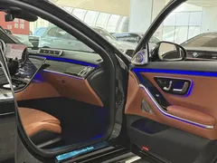 2022 Mercedes-Benz S-Class S 450 L 4MATIC, чёрный — фото 7
