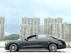 2022 Mercedes-Benz S-Class S 450 L 4MATIC, чёрный — фото 13