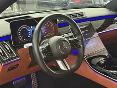 2022 Mercedes-Benz S-Class S 450 L 4MATIC, чёрный — фото 14