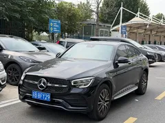 2021 Mercedes-Benz GLC Coupe 300 4MATIC, чёрный — фото 1
