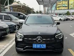2021 Mercedes-Benz GLC Coupe 300 4MATIC, чёрный — фото 2