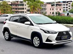 2021 Toyota Yaris L Zhixuan X 1.5L CVT Leading, белый — фото 3