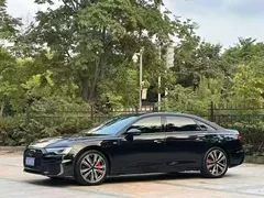 2021 Audi A6L 55 TFSI quattro Premium Dynamic, чёрный — фото 2