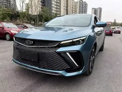2022 Geely Emgrand L 1.4T CVT Flagship, синий — фото 1