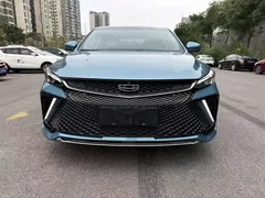 2022 Geely Emgrand L 1.4T CVT Flagship, синий — фото 2