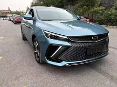 2022 Geely Emgrand L 1.4T CVT Flagship, синий — фото 3