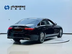 2023 Mercedes-Benz S-Class S 450 L 4MATIC, чёрный — фото 4