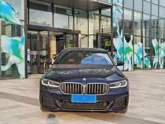 2021 BMW 5 Series 530Li xDrive M Sport Package, чёрный — фото 2