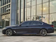 2021 BMW 5 Series 530Li xDrive M Sport Package, чёрный — фото 7