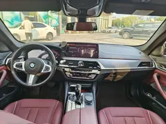 2021 BMW 5 Series 530Li xDrive M Sport Package, чёрный — фото 9