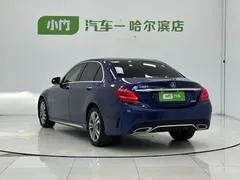 2021 Mercedes-Benz C-Class C 200 L Fashion Sport, синий — фото 4