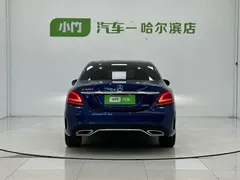 2021 Mercedes-Benz C-Class C 200 L Fashion Sport, синий — фото 6