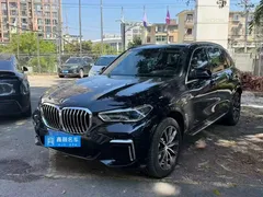 2022 BMW X5 30Li Premium M Sport Package, чёрный — фото 1