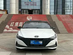 2022 Hyundai Elantra 1.5L CVT 20th Anniversary, белый — фото 2