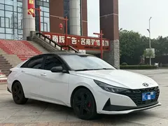 2022 Hyundai Elantra 1.5L CVT 20th Anniversary, белый — фото 3