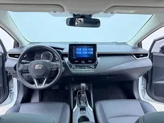 2021 Toyota Corolla 1.2T S-CVT Luxury, белый — фото 12
