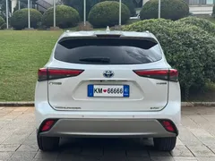 2022 Toyota Highlander Hybrid 2.5L 4WD Premium 7-seat, белый — фото 7