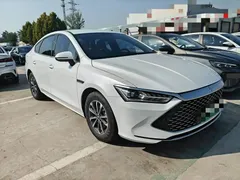 2023 BYD Qin PLUS Champion DM-i PHEV 55km Exceed, белый — фото 3