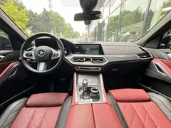 2022 BMW X6, чёрный — фото 9