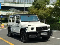 2020 Mercedes-Benz G-Class AMG G 63, белый — фото 3