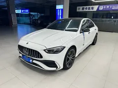2022 Mercedes-Benz C-Class C 260 L Sport, белый — фото 1