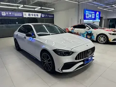 2022 Mercedes-Benz C-Class C 260 L Sport, белый — фото 3