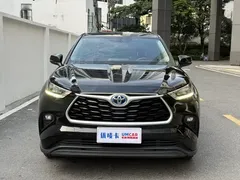 2022 Toyota Highlander Hybrid 2.5L 2WD Elite 7-seat, чёрный — фото 2