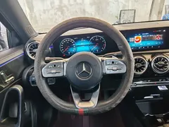 2021 Mercedes-Benz A-Class A 200 L Sport Sedan Fashion, синий — фото 10