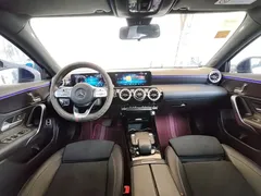 2021 Mercedes-Benz A-Class A 200 L Sport Sedan Fashion, синий — фото 15