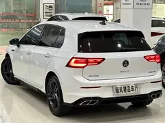 2021 Volkswagen Golf 280TSI DSG R-Line, белый — фото 2