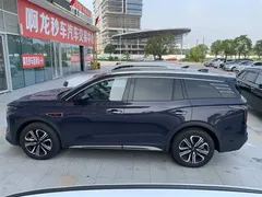 2023 Hongqi HS7 2.0T AT 4WD Qiling 6, синий — фото 3