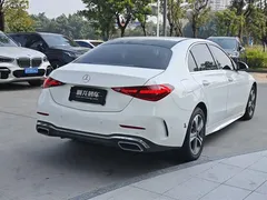 2022 Mercedes-Benz C-Class C 200 L Sport, белый — фото 9