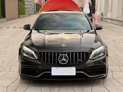 2021 Mercedes-Benz C-Class AMG C 63, чёрный — фото 2