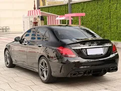 2021 Mercedes-Benz C-Class AMG C 63, чёрный — фото 4